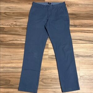 J.Crew The Sutton Straight Chino Pants Men’s Sz. 29x32 Blue Flat Front Casual